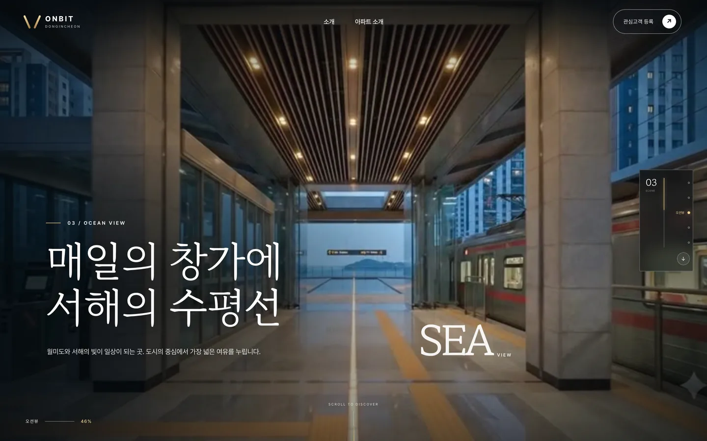 The West Sea horizon chapter in the ONBIT Dongincheon scroll film